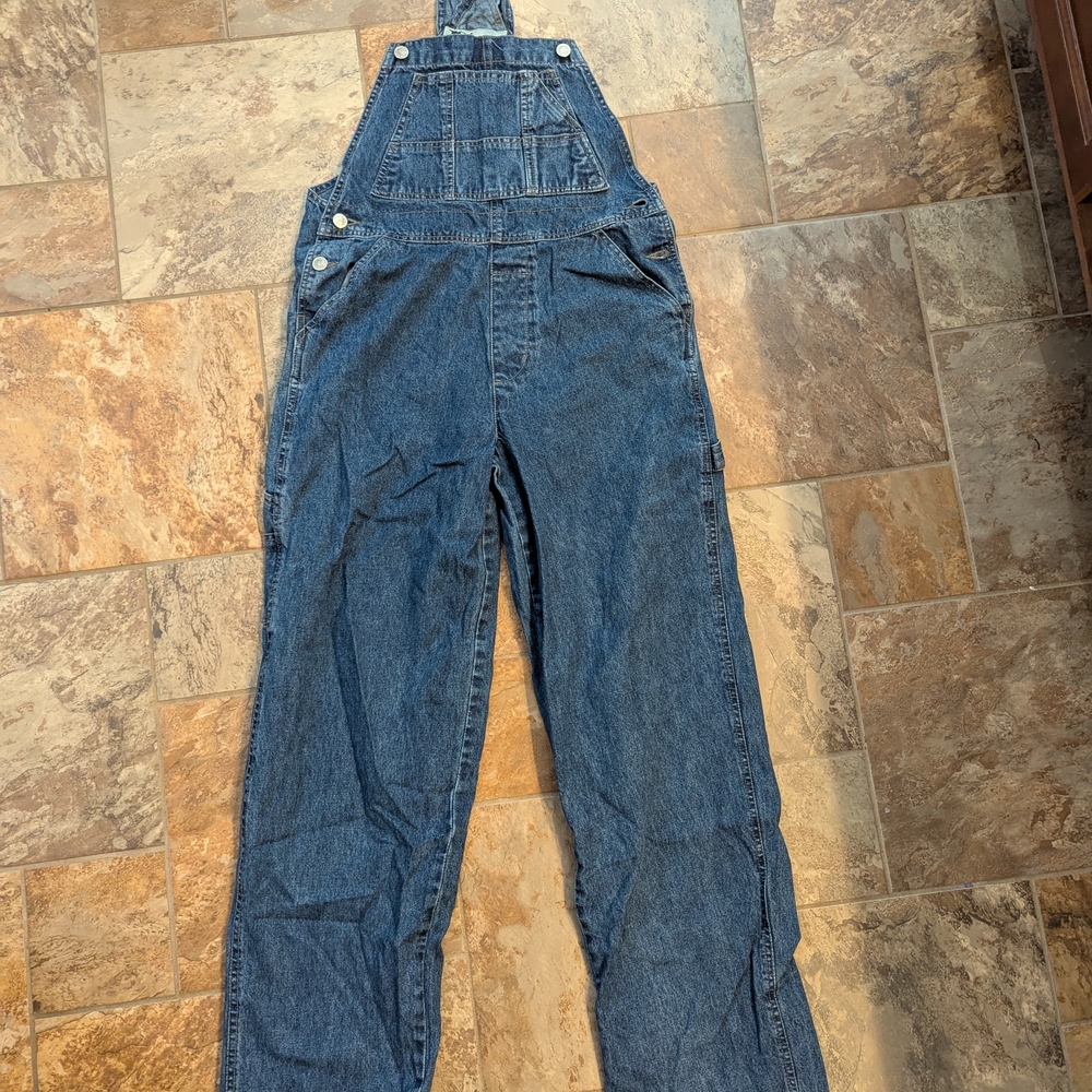 Blue Denim Overalls